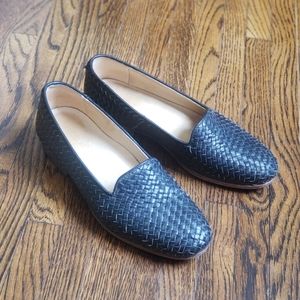 Dieppa Restrepo Dandy woven leather flats loafer
